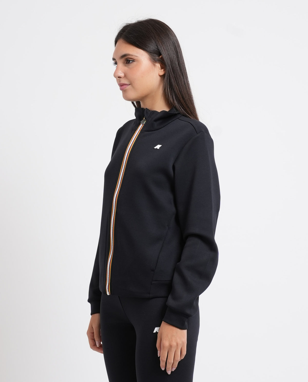 Felpa donna cropped K-way Alara 