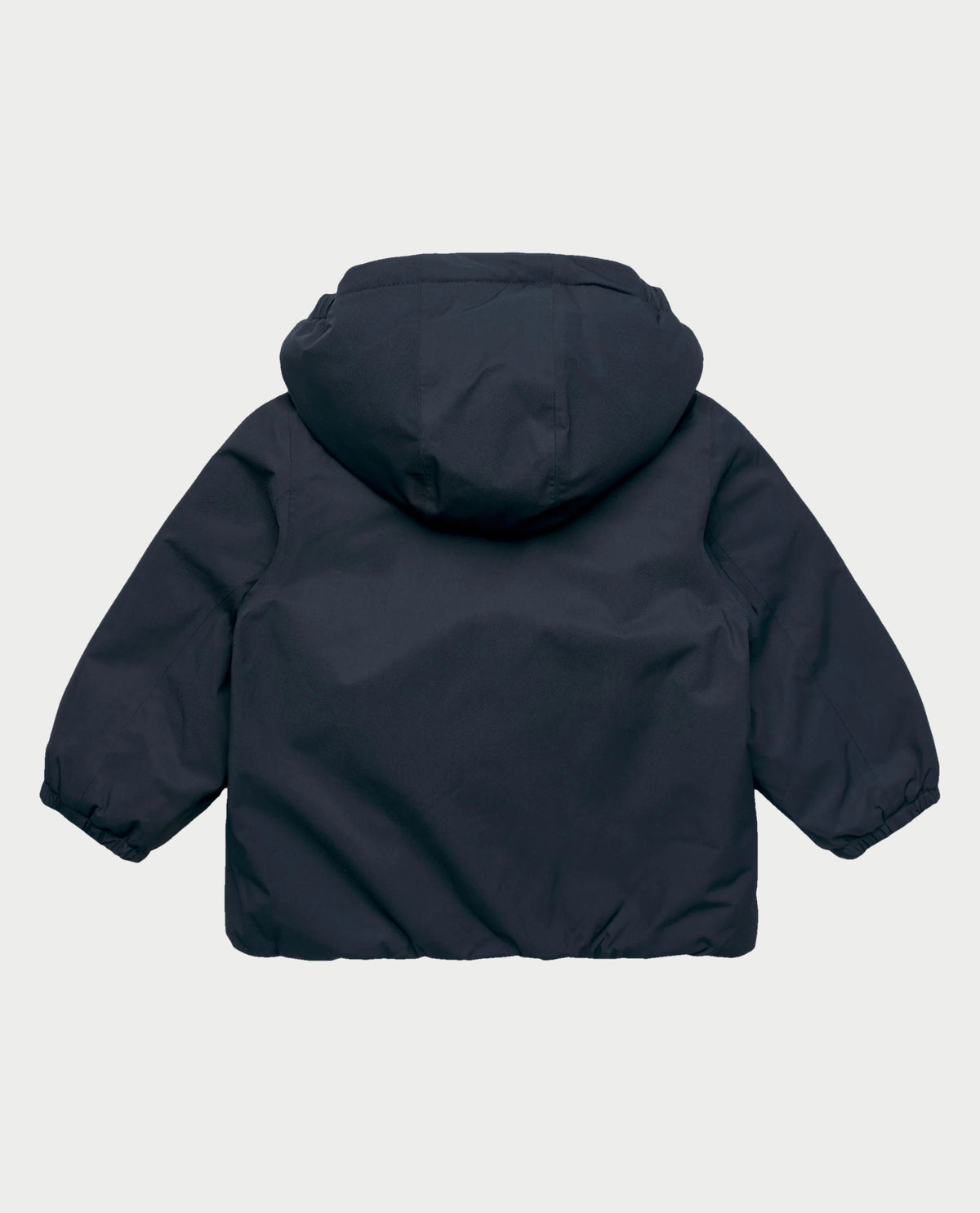 Giacca bambina K-way in morbido twill castoro 