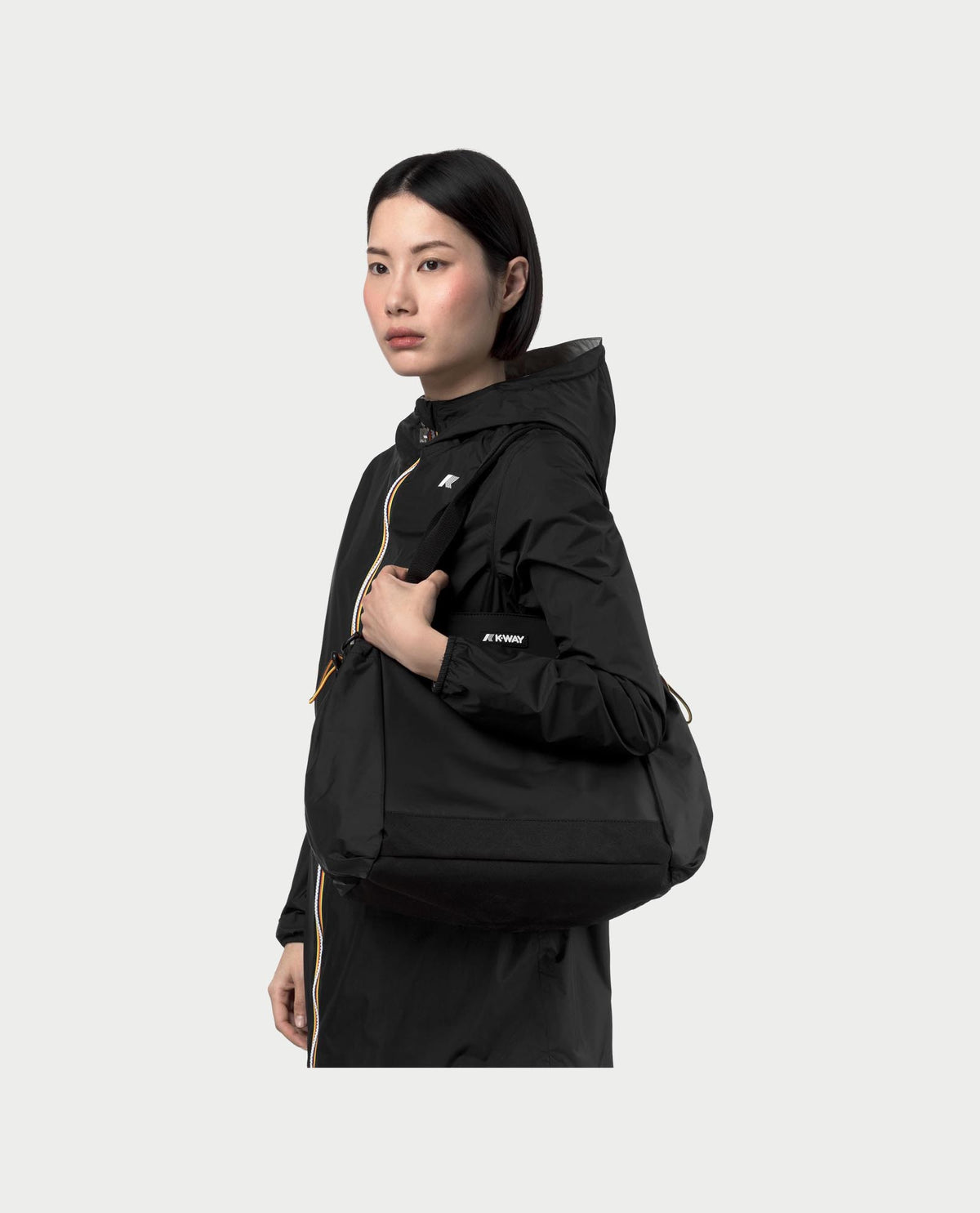 Borsa shopping Aisy di K-way con manico 