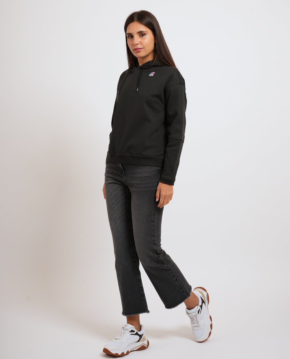 Felpa Ninette donna K-way misto cotone 