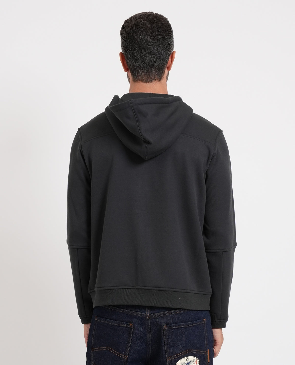 Felpa Prosper di K-way garzata fullzip 