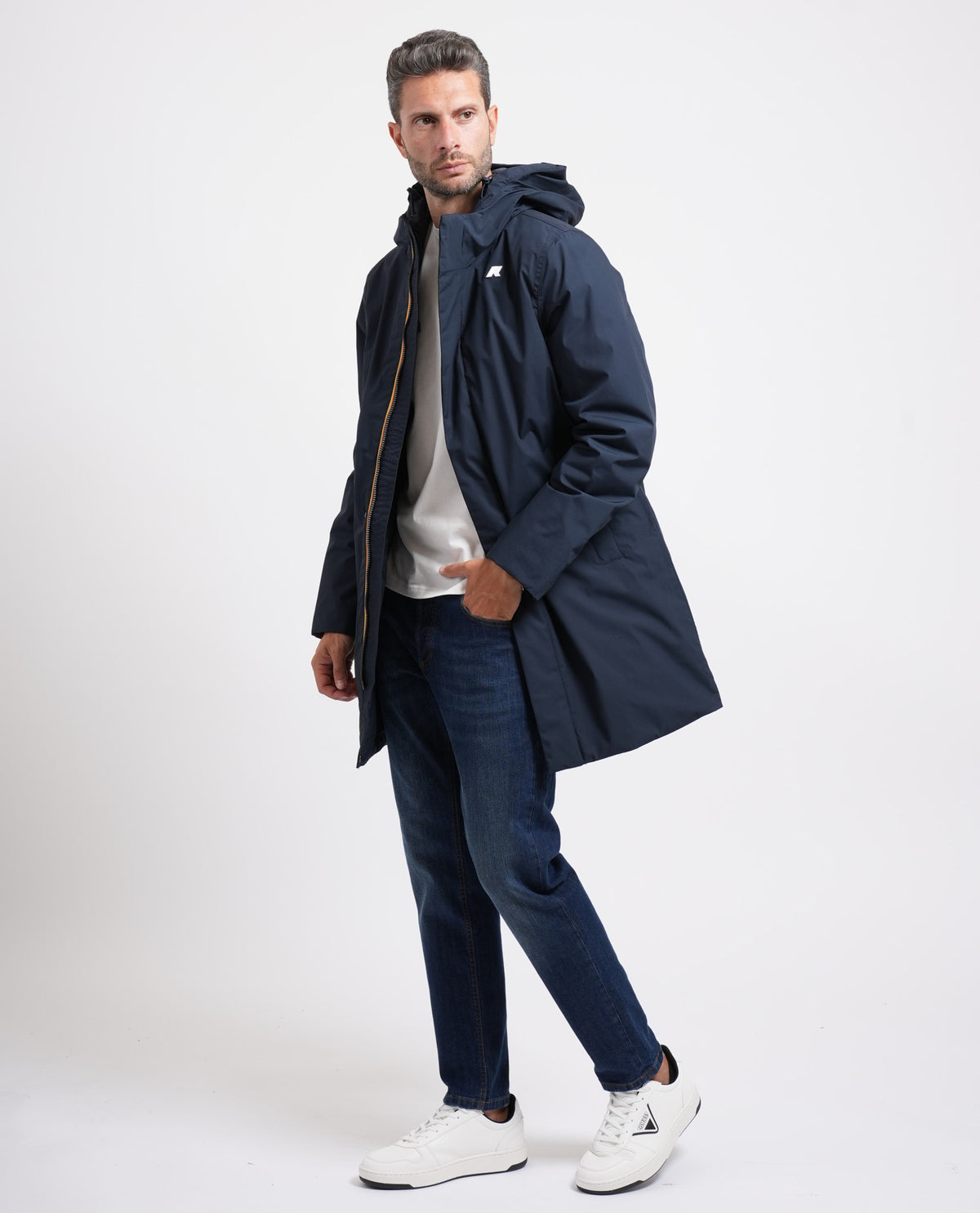 Giacca lunga uomo Thomas Warm di K-way 