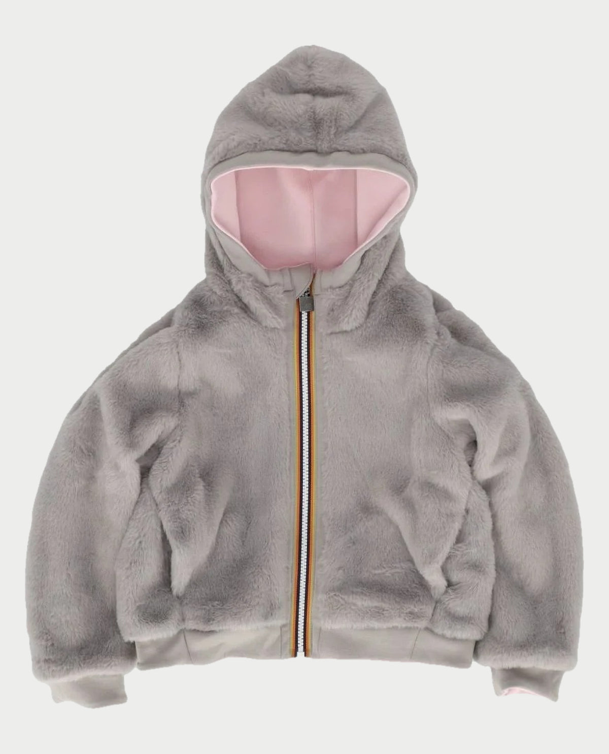 Felpa bambina K-way Deva con cappuccio 