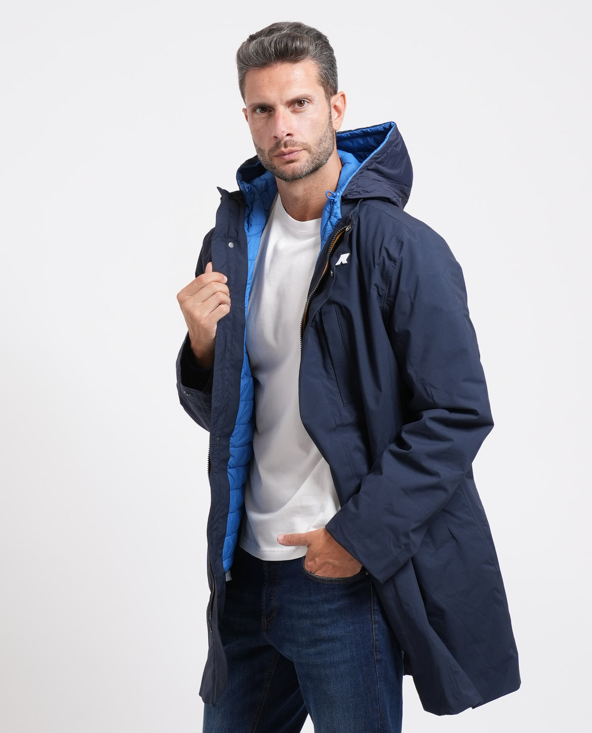 Cappotto uomo Duke di K-way 3in1 