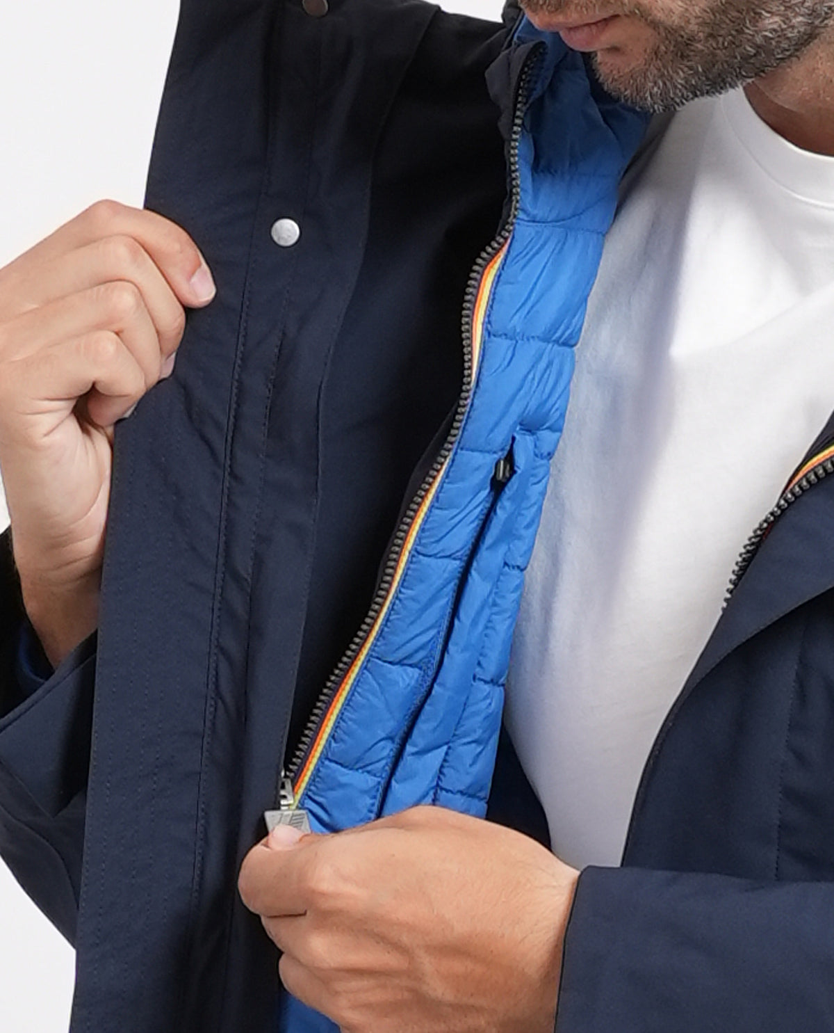 Cappotto uomo Duke di K-way 3in1 