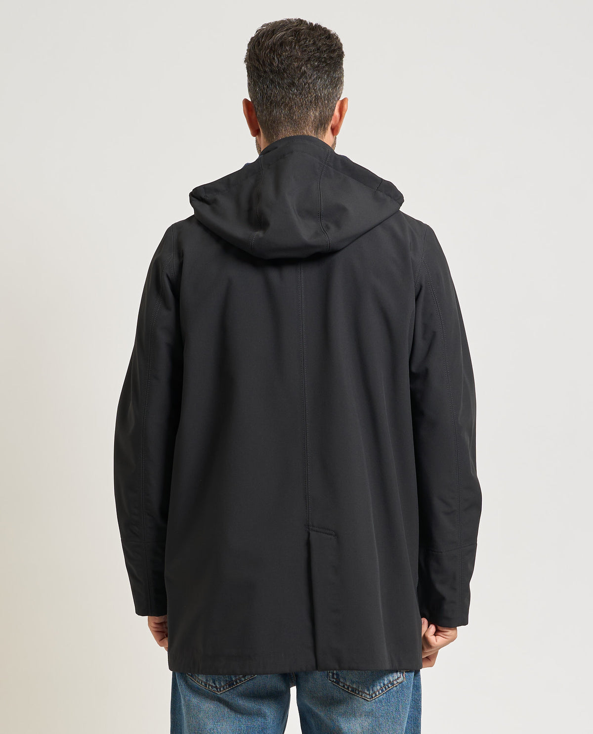 Parka uomo Duke Bonded di K-way con cappuccio 