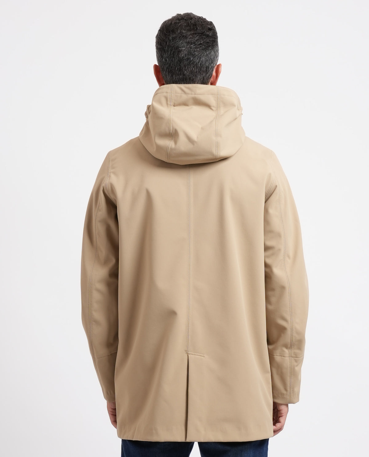 Parka uomo Duke Bonded di K-way con cappuccio 