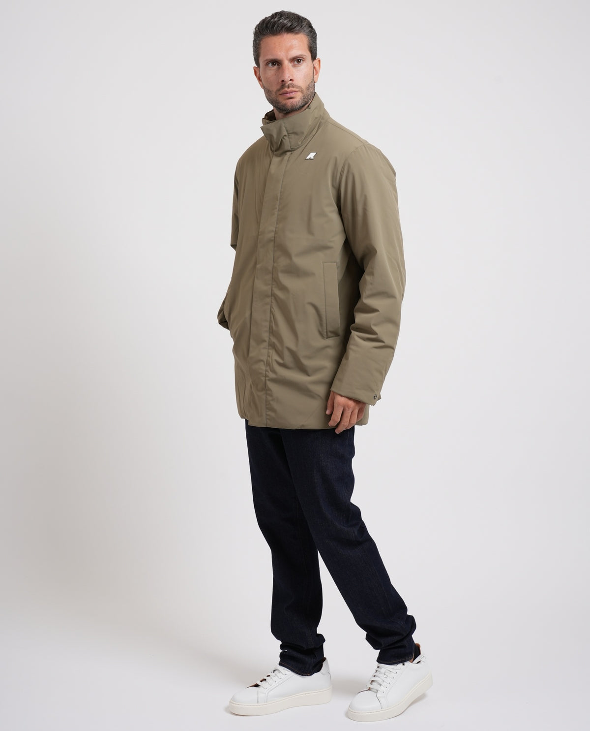 Giacca Duke Warm di K-way a collo alto 