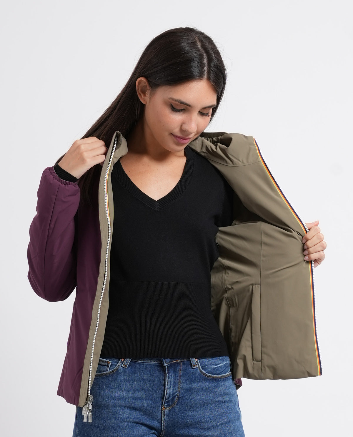 Giacca Lily St Warm Double K-way donna 