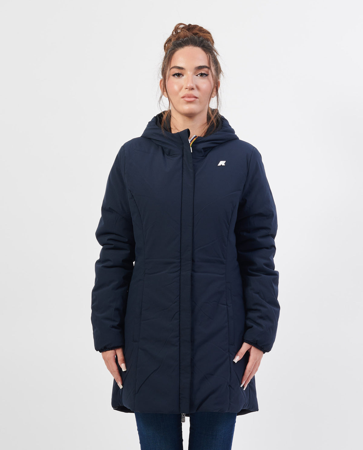 Giacca donna Denise di K-way reversibile 