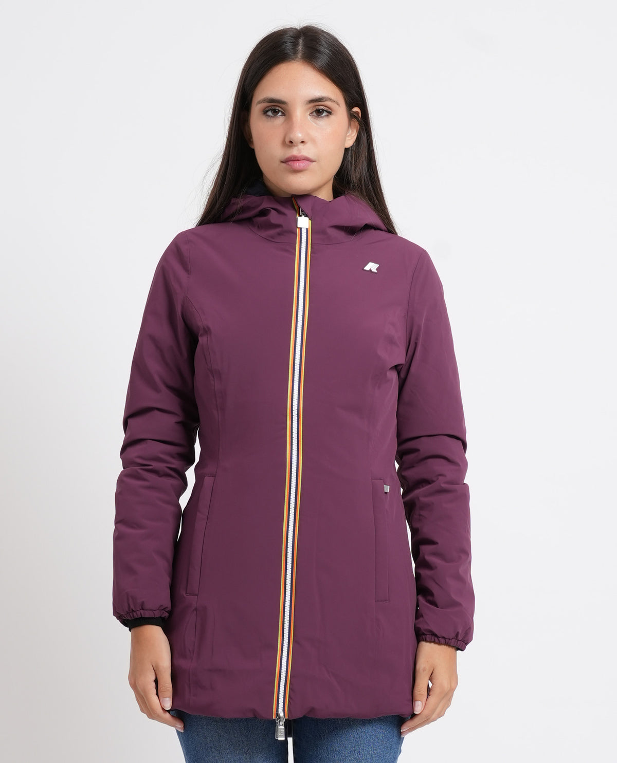 Giacca donna Denise di K-way reversibile 