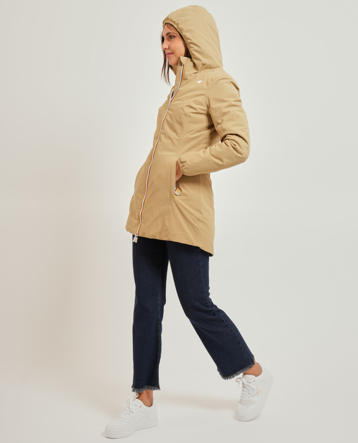 Giacca donna Denise di K-way reversibile 