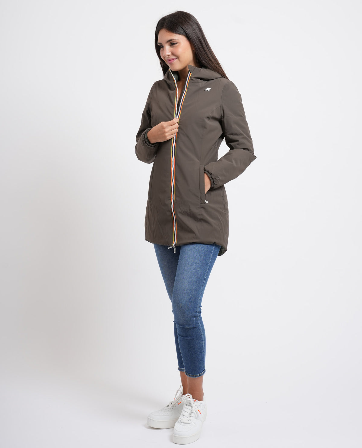 Giacca donna Denise di K-way reversibile 