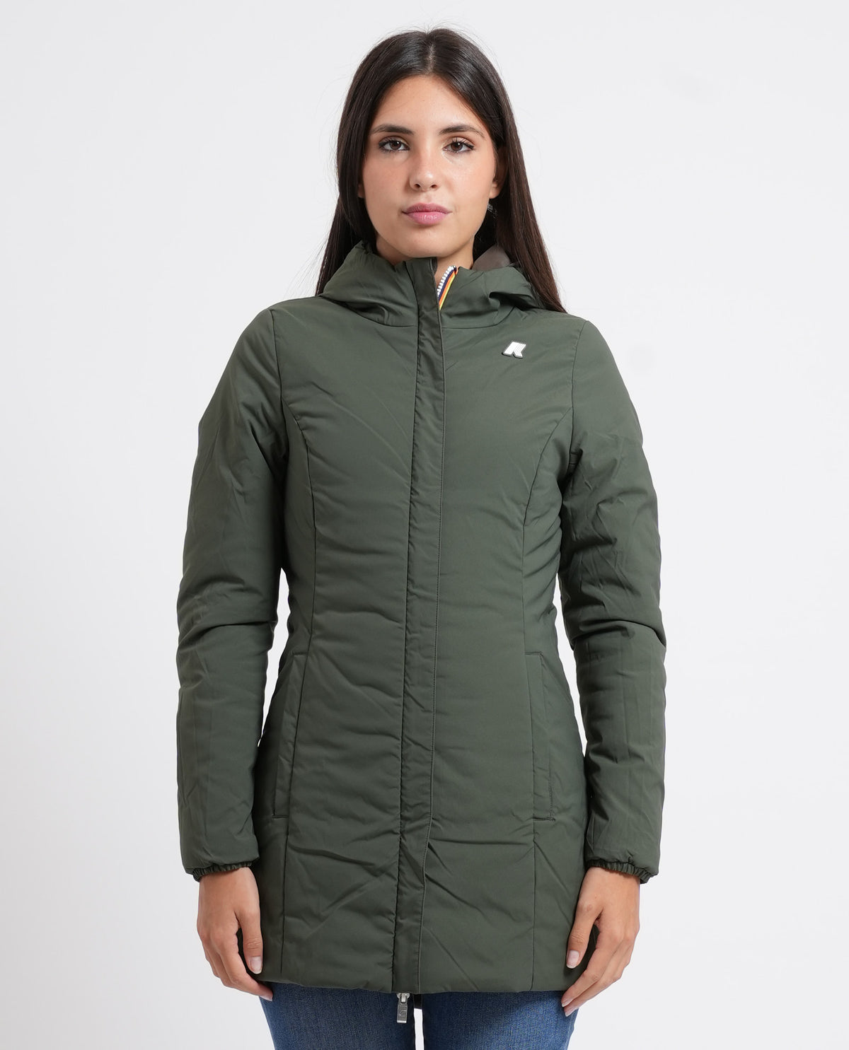 Giacca donna Denise di K-way reversibile 
