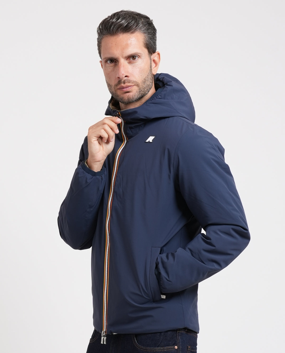 Giacca uomo Jack Warm K-way reversibile 