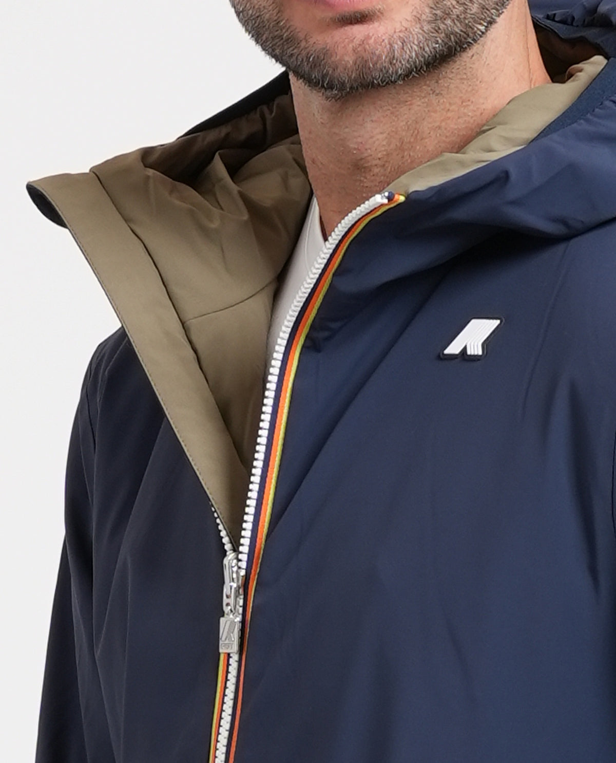 Giacca uomo Jack Warm K-way reversibile 