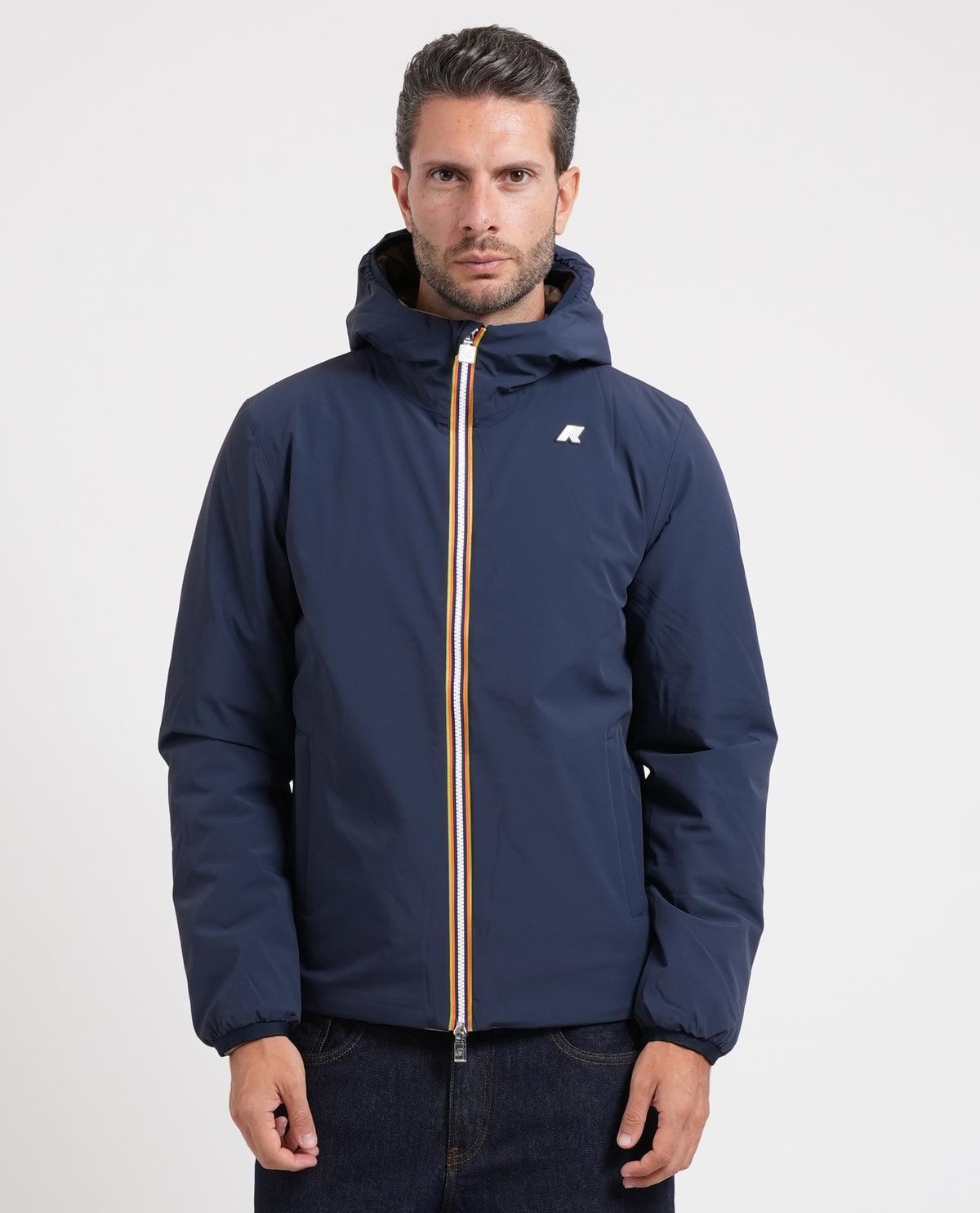 Giacca uomo Jack Warm K-way reversibile 