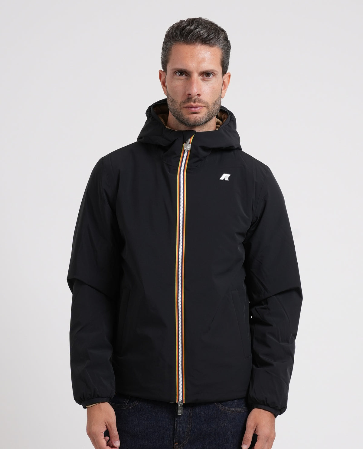 Giacca uomo Jack Warm K-way reversibile 