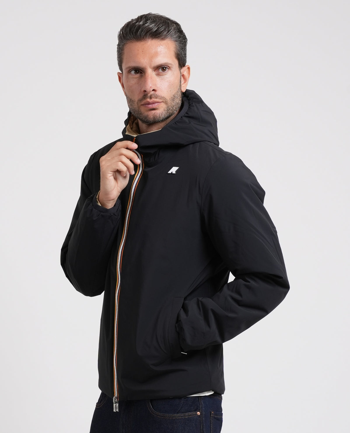 Giacca uomo Jack Warm K-way reversibile 
