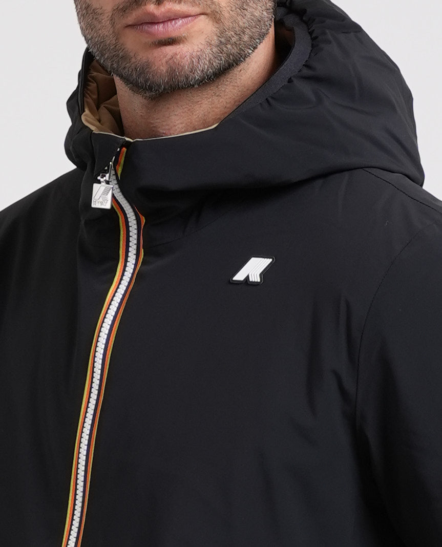 Giacca uomo Jack Warm K-way reversibile 