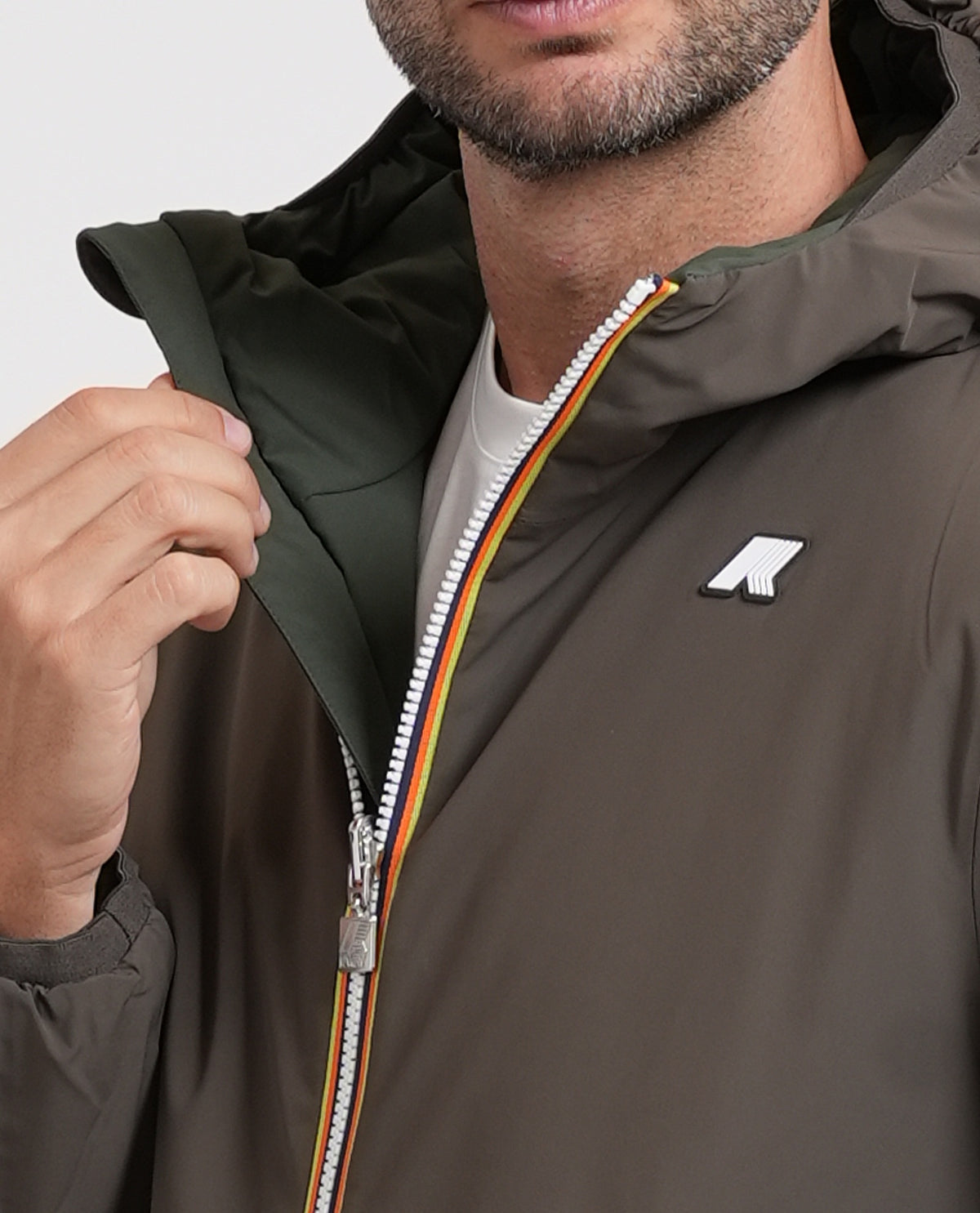Giacca uomo Jack Warm K-way reversibile 