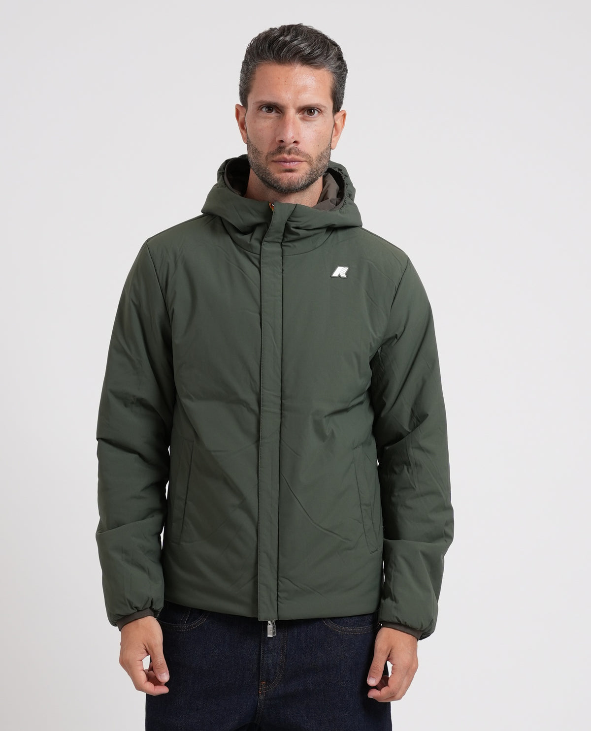 Giacca uomo Jack Warm K-way reversibile 
