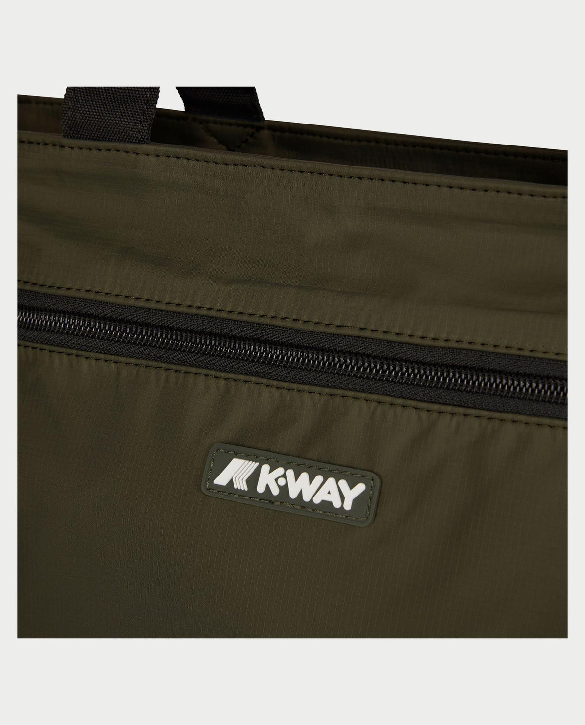Shopping bag Ellliant di K-way con maxi tasca 