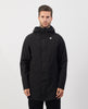 Men's Marlyn long jacket by K-way with hood