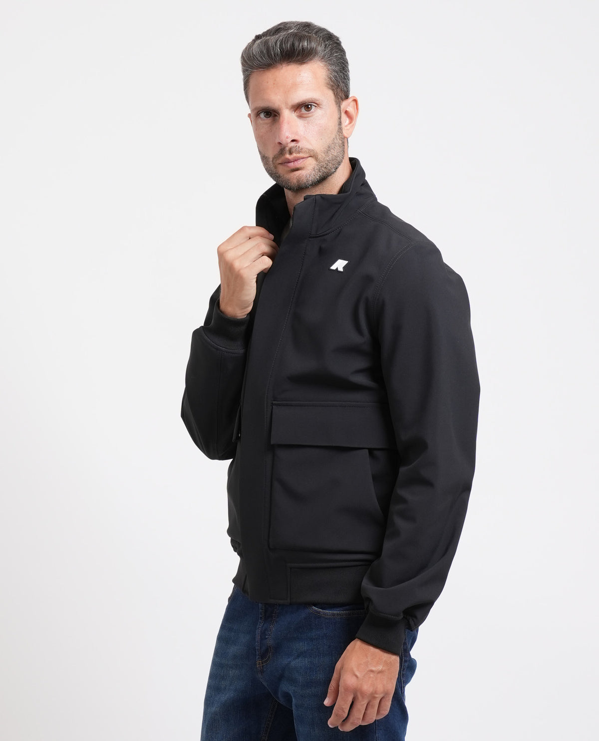 Giacca uomo Herve Bonded di K-way a marinaio 