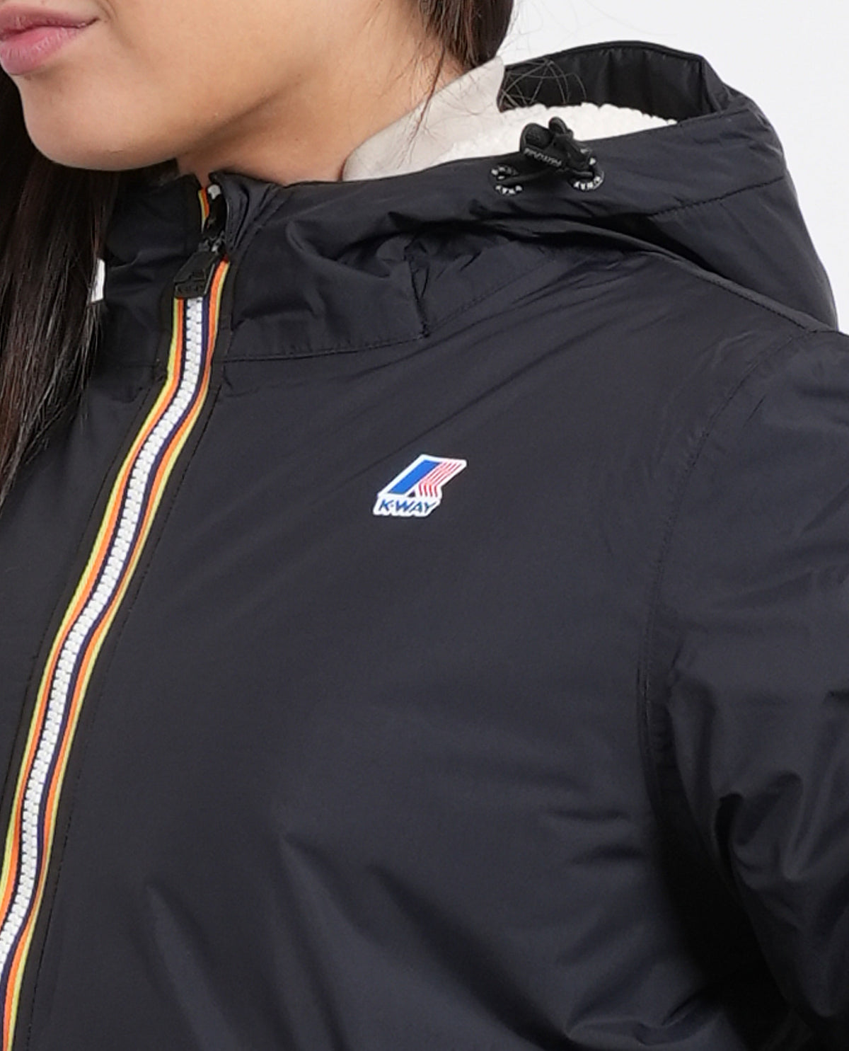Giubbotto donna K-way Jacin Orsetto 