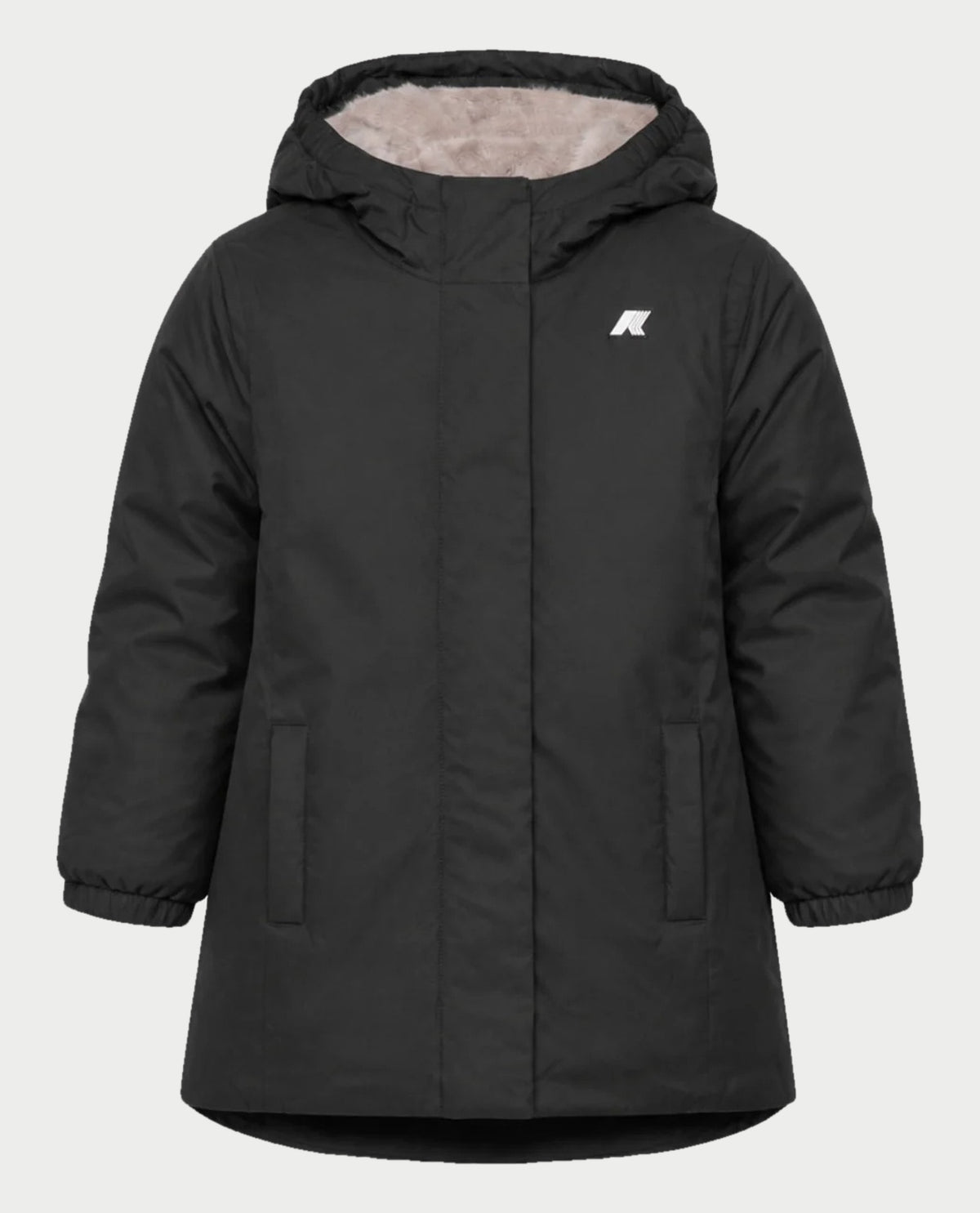 Giacca K-way Denise bambina in morbido twill 
