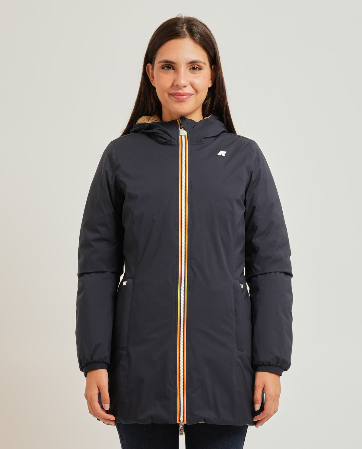 Giacca donna Denise Thermo di K-way reversibile 
