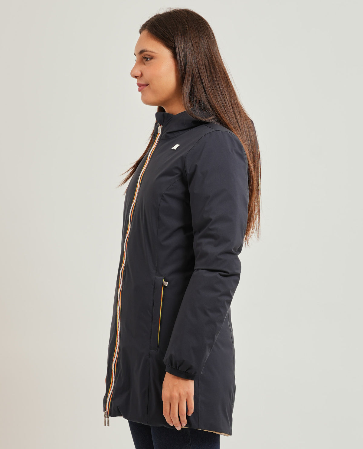 Giacca donna Denise Thermo di K-way reversibile 