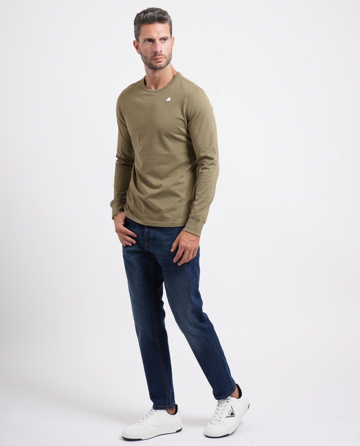 Maglia uomo Elmer di K-way maniche lunghe 