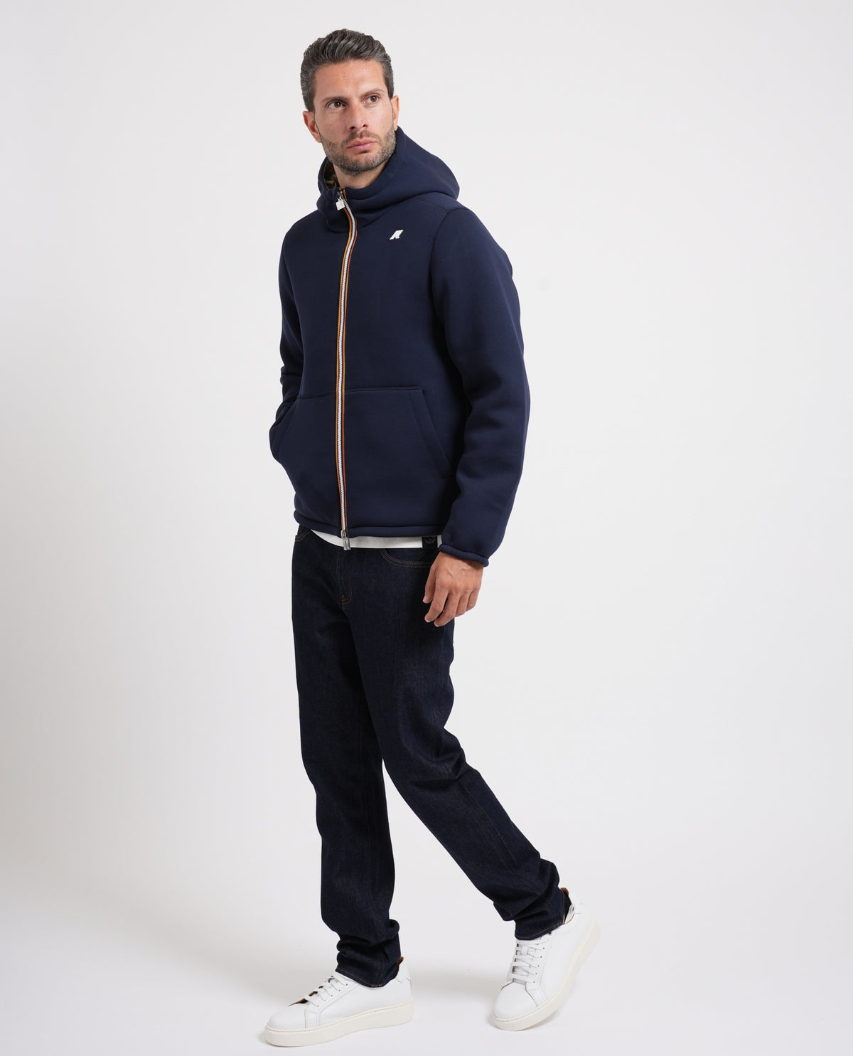 Giacca corta Jack Spacer K-way reversibile 