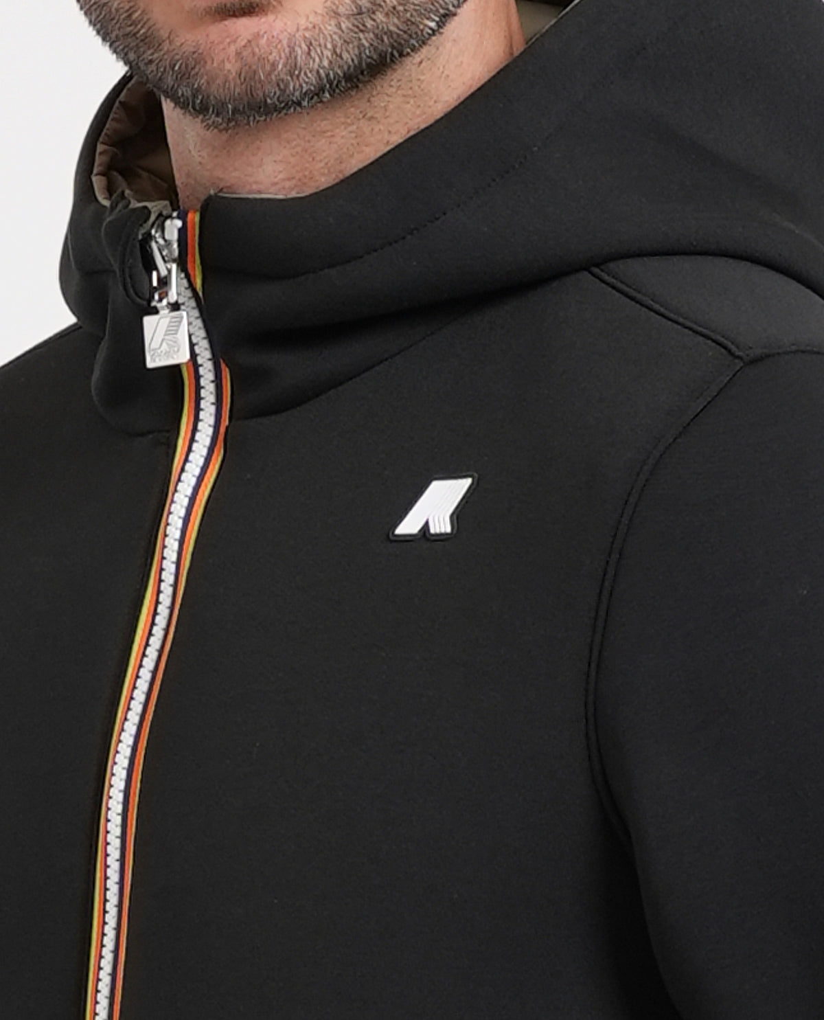 Giacca corta Jack Spacer K-way reversibile 