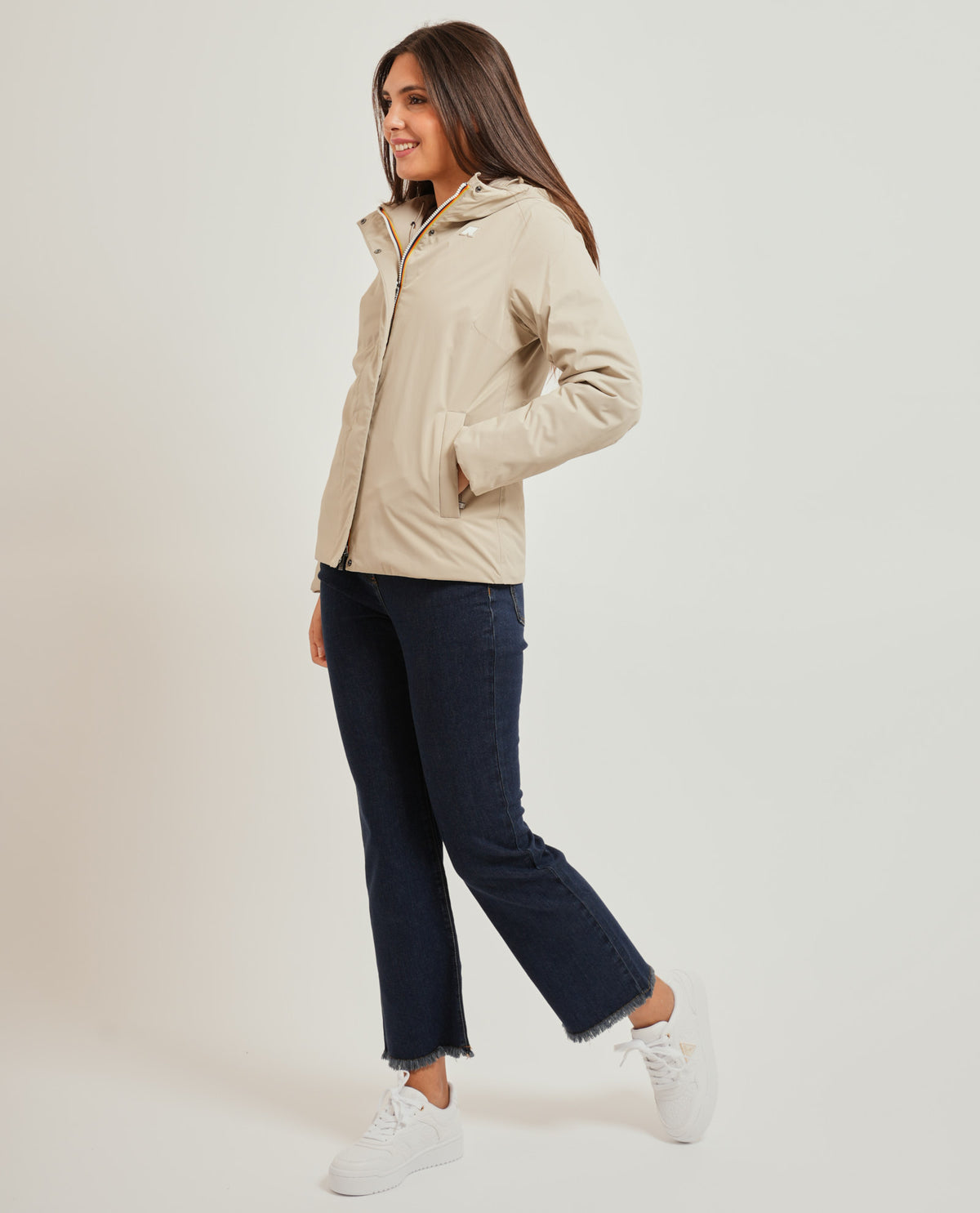 Giacca corta Lil Twill soft per donna K-way 