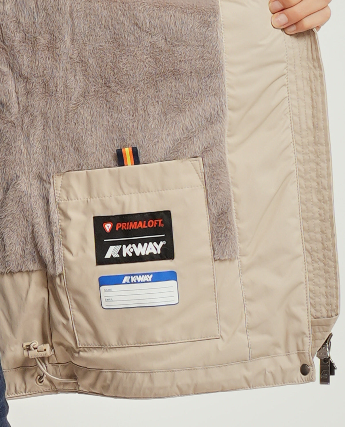 Giacca corta Lil Twill soft per donna K-way 