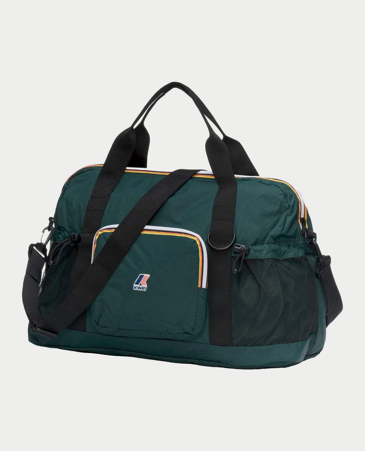 Borsa a spalla K-way con tracolla e manico<BR/> 