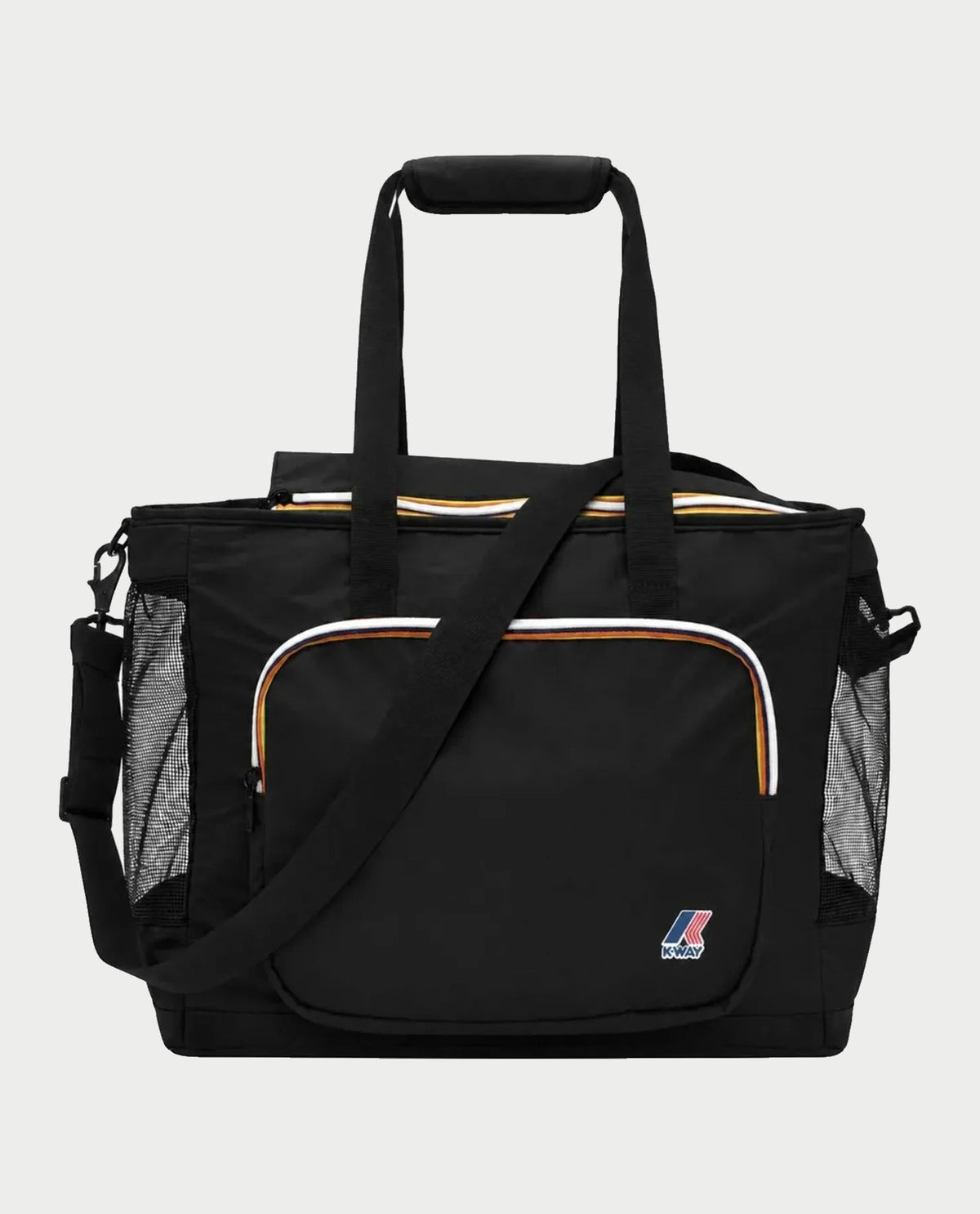 Borsa a spalla K-way con tracolla e manico<BR/> 