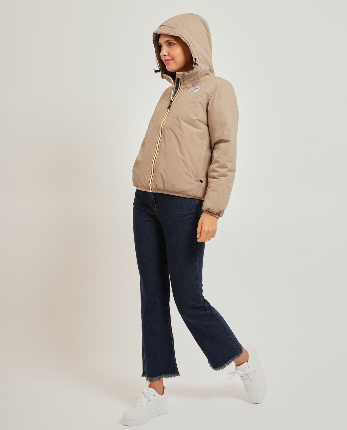 Giacca corta donna Claudette Orsetto di K-way 