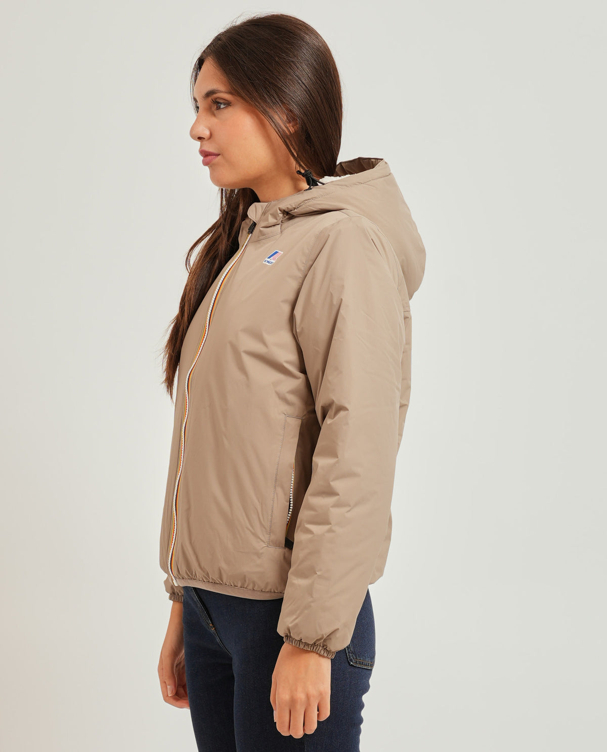 Giacca corta donna Claudette Orsetto di K-way 