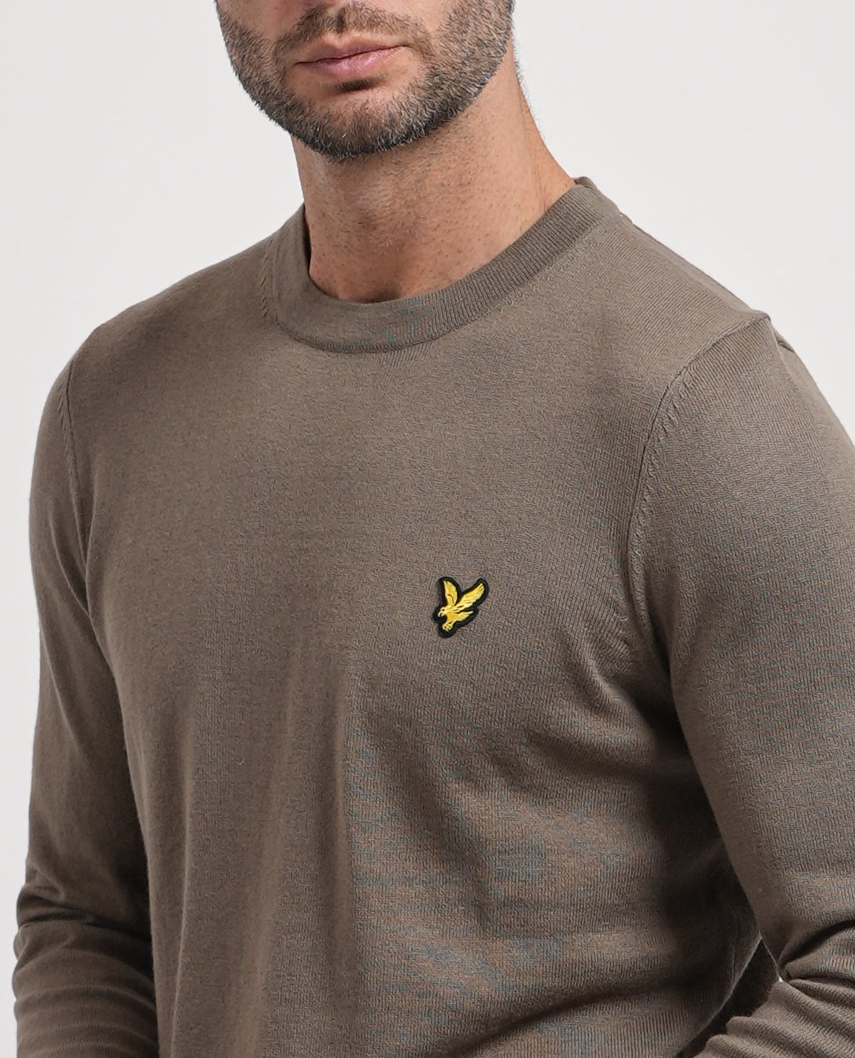 Maglione uomo Lyle & Scott con logo 