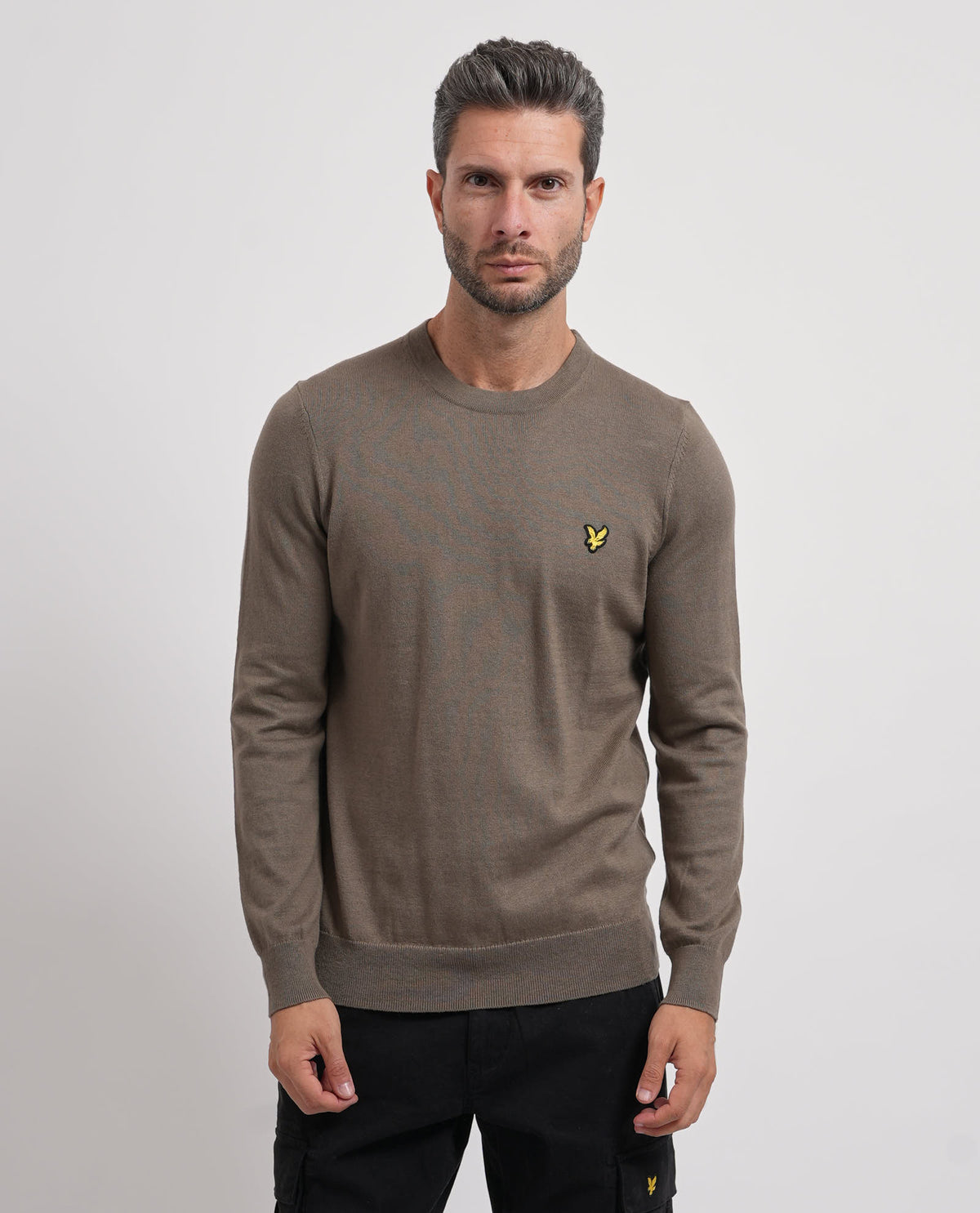 Maglione uomo Lyle & Scott con logo 
