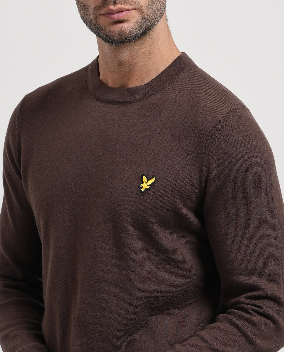 Maglione uomo Lyle & Scott con logo 