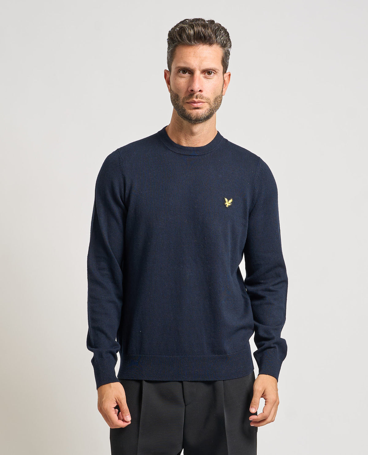 Maglione uomo Lyle & Scott con logo 