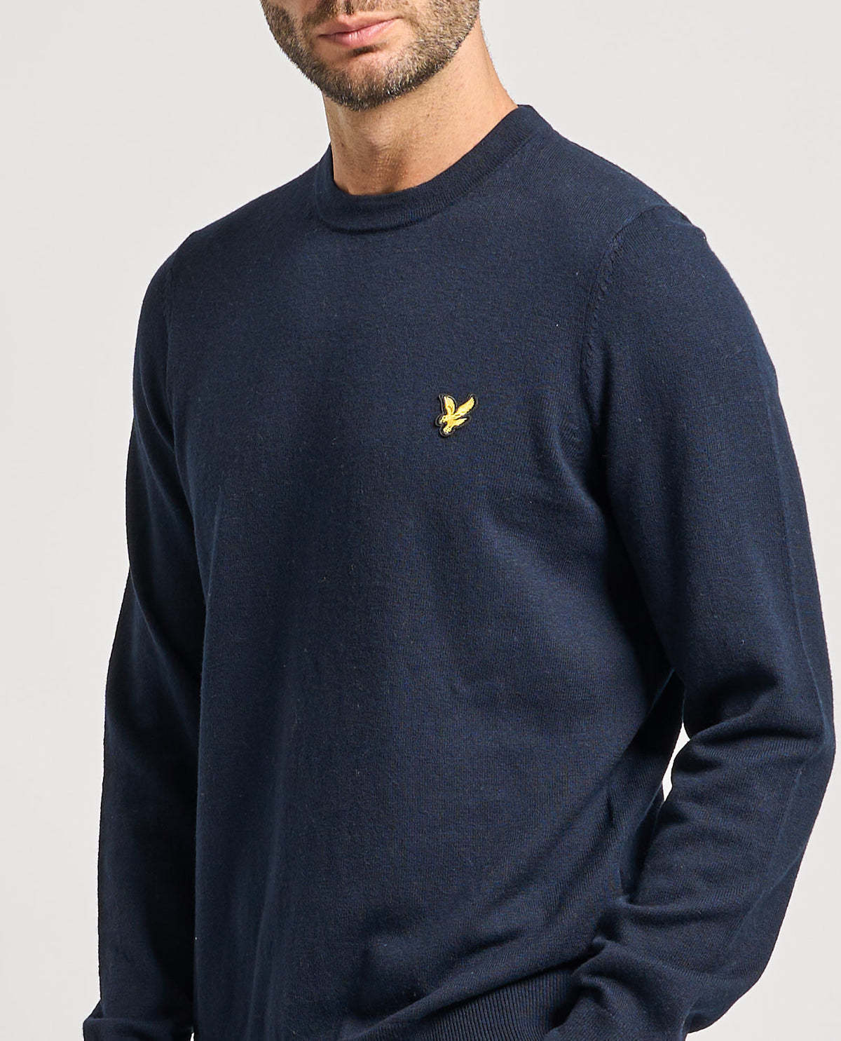 Maglione uomo Lyle & Scott con logo 