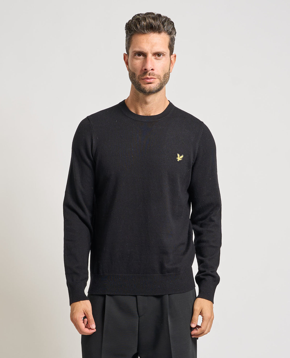Maglione uomo Lyle & Scott con logo 