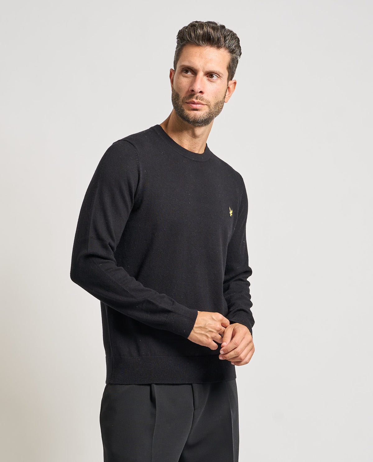 Maglione uomo Lyle & Scott con logo 