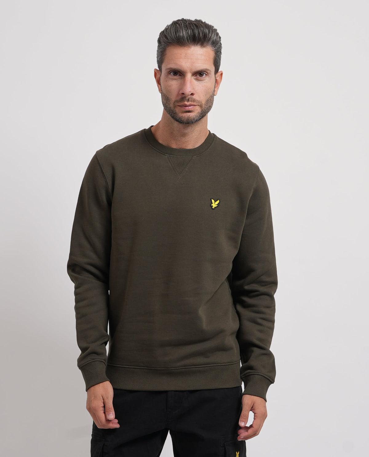 Felpa uomo Lyle & Scott basic girocollo 